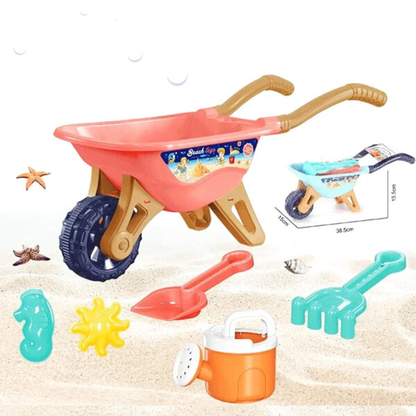 accessoire chariot de plage enfant 6 jouets